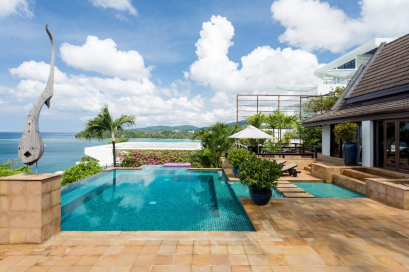 Interior view of 5 Bedroom Luxury Pool Villa with Panoramic Sea Views for Sale - Kata Beach Phuket