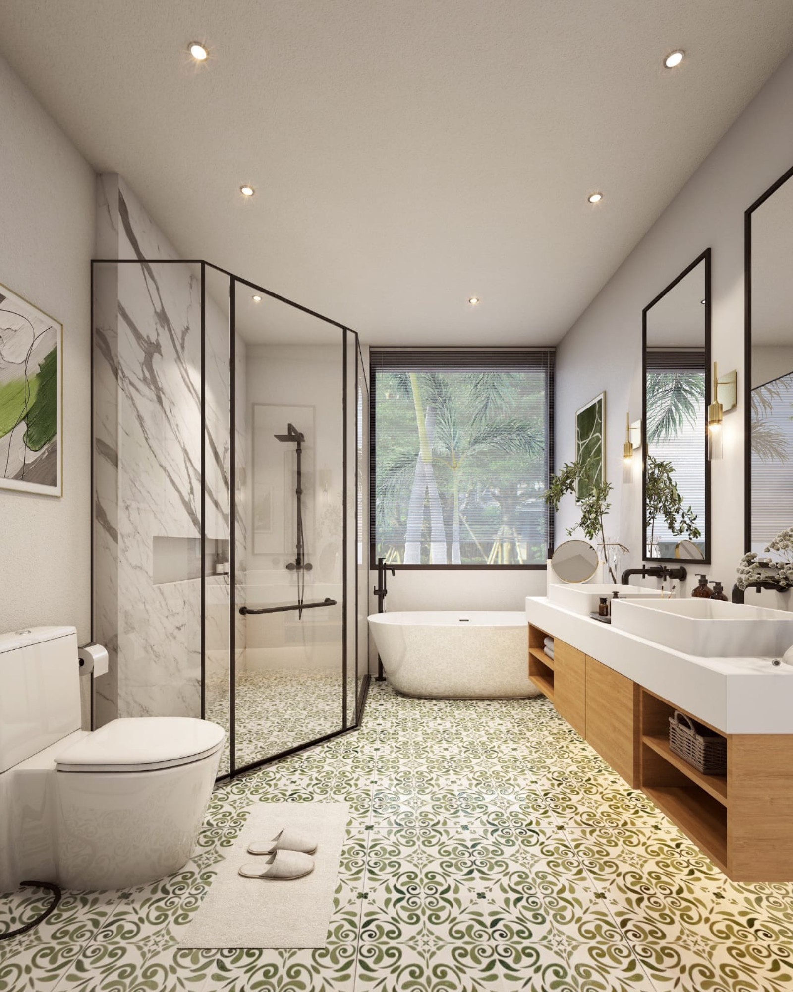 Interior view of 3 Bedroom Pool Villa for Sale at Verdi Villas in Thalang - Medina