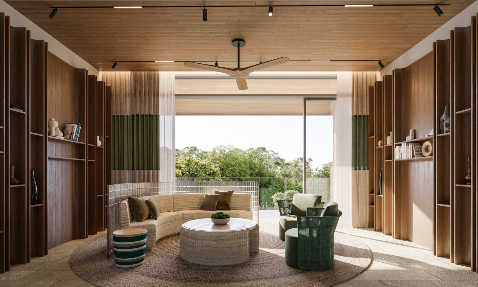 Interior view of 4 Bedroom Ocean View Luxury Villas at Pavara Vhana, Layan Beach - Type B