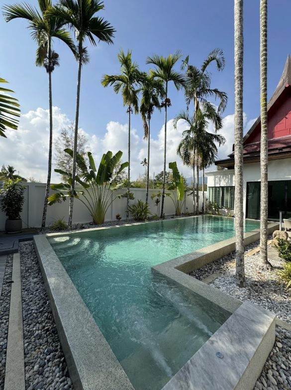 Exterior view of Private 3-Bedroom Pool Villa for Sale in Areeca Pool Villas, Cherngtalay – From Private Owner