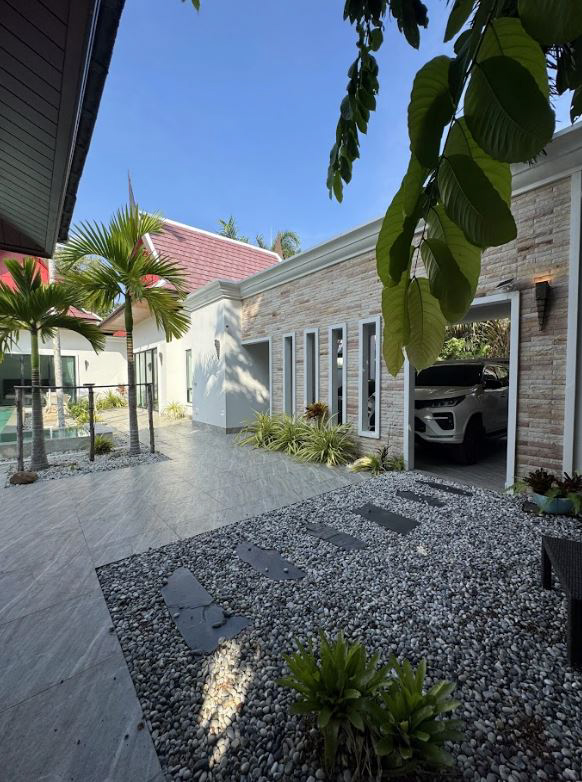 Exterior view of Private 3-Bedroom Pool Villa for Sale in Areeca Pool Villas, Cherngtalay – From Private Owner