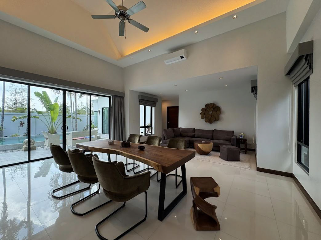 Exterior view of Private 3-Bedroom Pool Villa for Sale in Areeca Pool Villas, Cherngtalay – From Private Owner