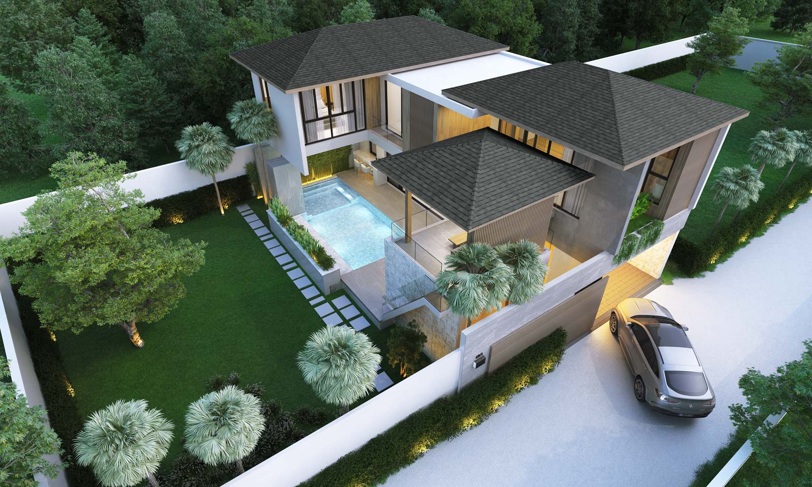 3-Bedroom Villa in Dareeya Villas on Bangtao Beach Road - 200 meters from Beach - Photo 4