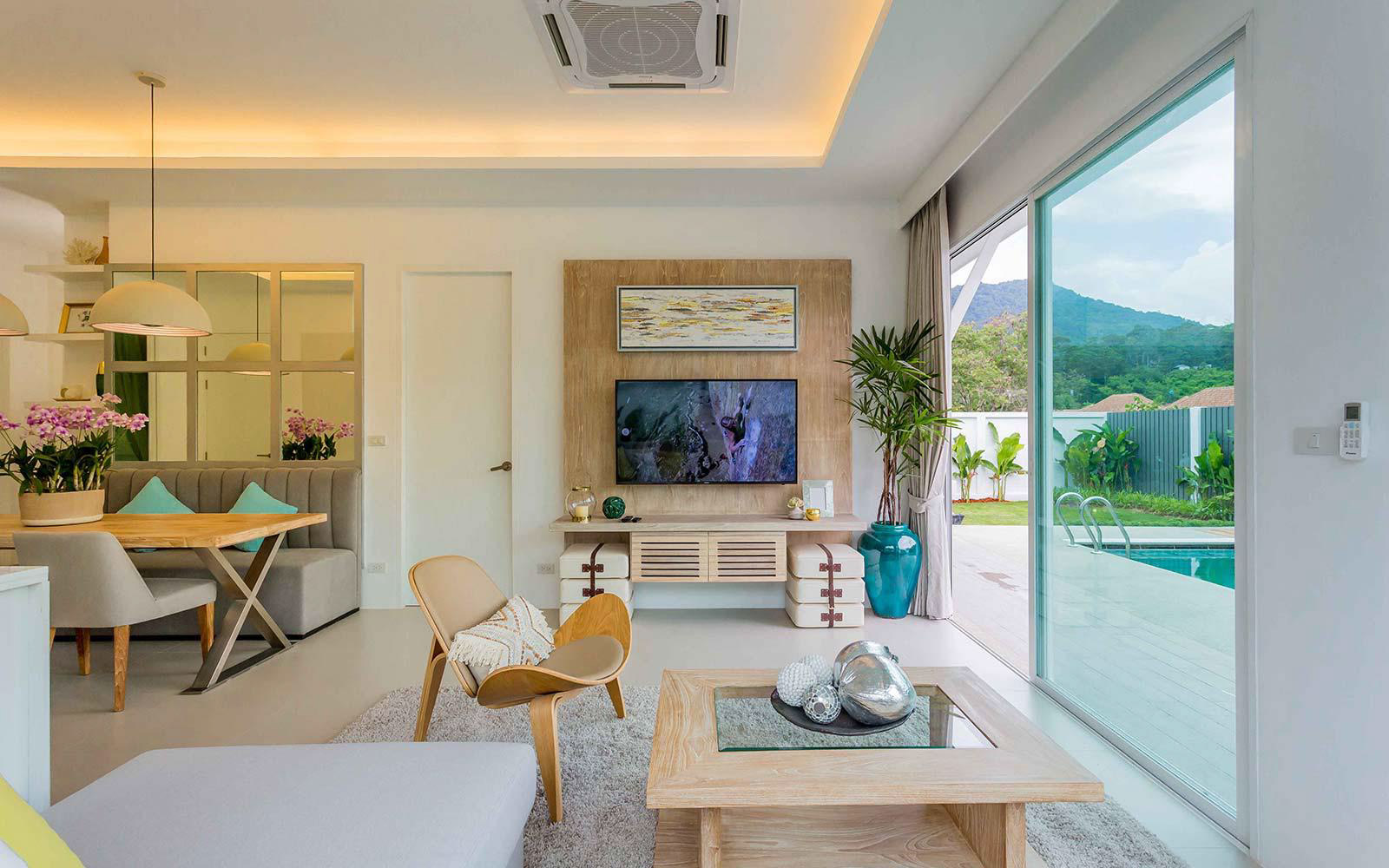 Exterior view of Beautiful 2-Bedroom Pool Villa for Sale in Kamala Garden View, Phuket