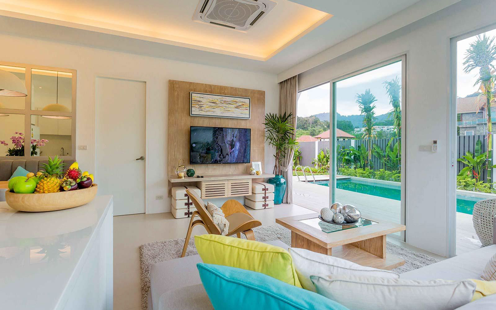 Exterior view of Beautiful 2-Bedroom Pool Villa for Sale in Kamala Garden View, Phuket