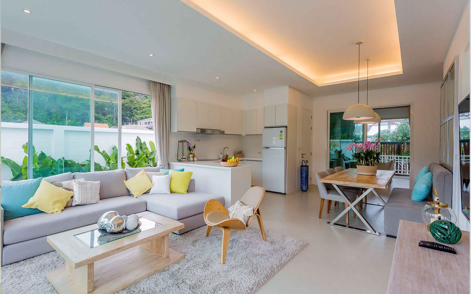Exterior view of Beautiful 2-Bedroom Pool Villa for Sale in Kamala Garden View, Phuket