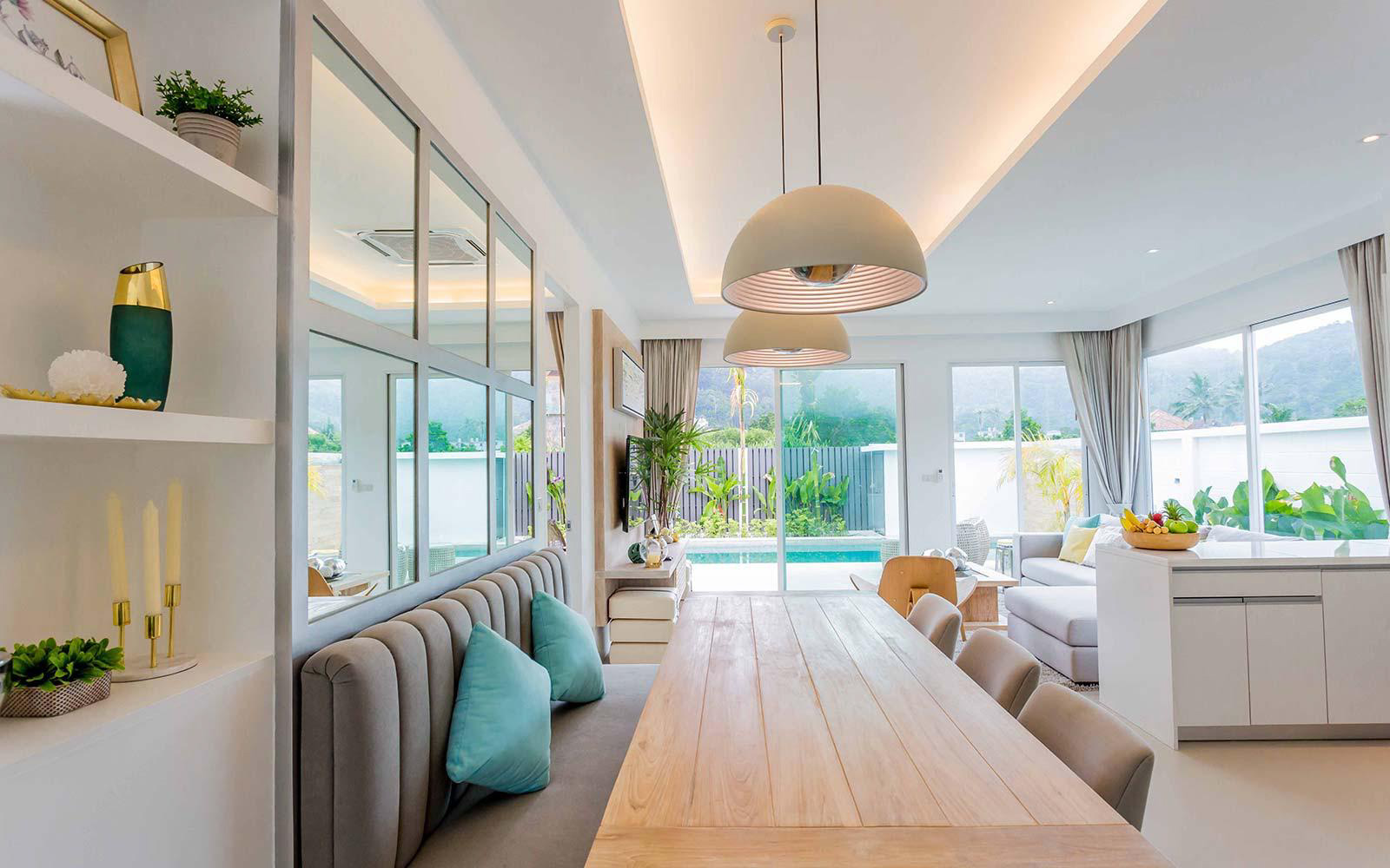 Exterior view of Beautiful 2-Bedroom Pool Villa for Sale in Kamala Garden View, Phuket