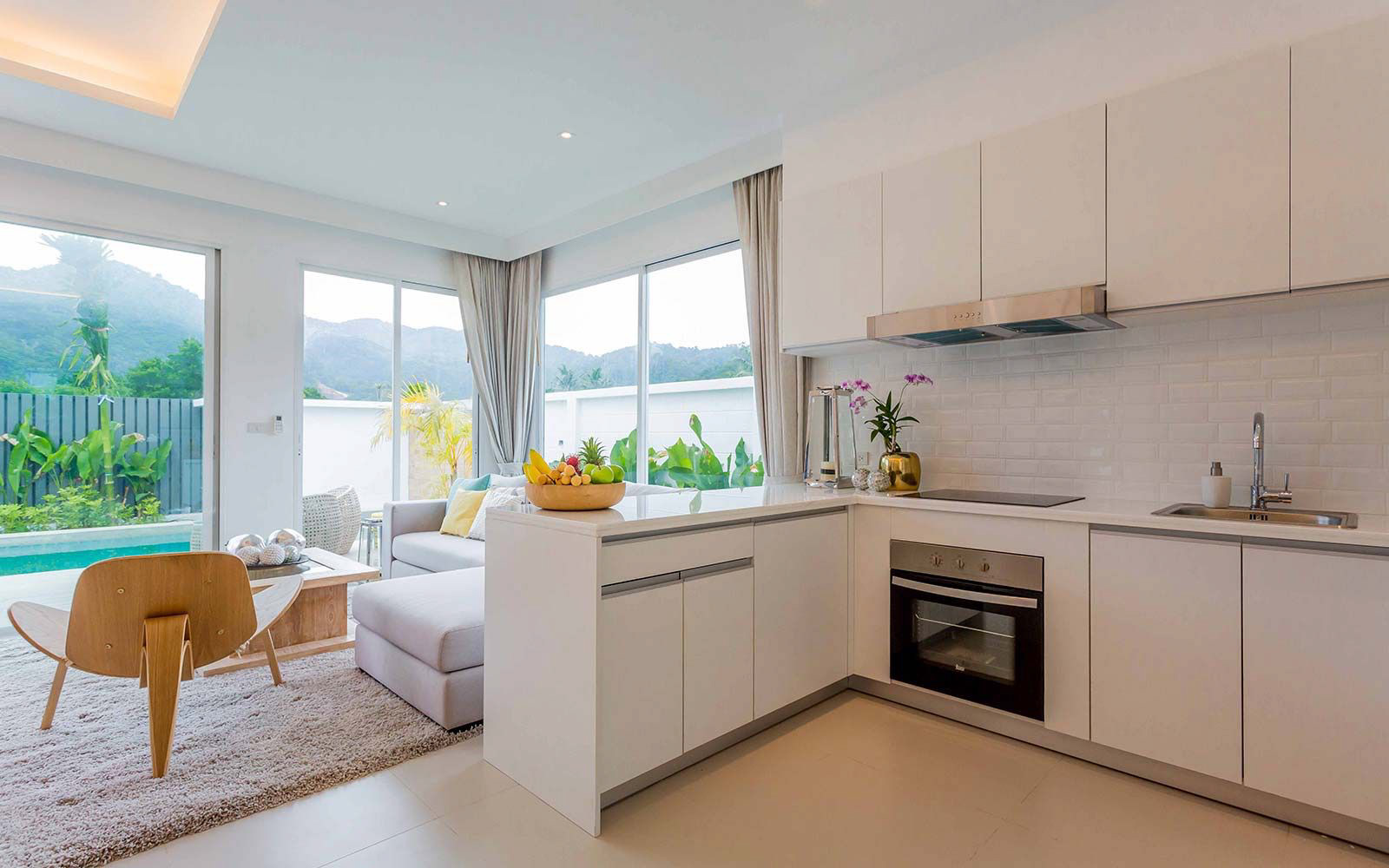Exterior view of Beautiful 2-Bedroom Pool Villa for Sale in Kamala Garden View, Phuket