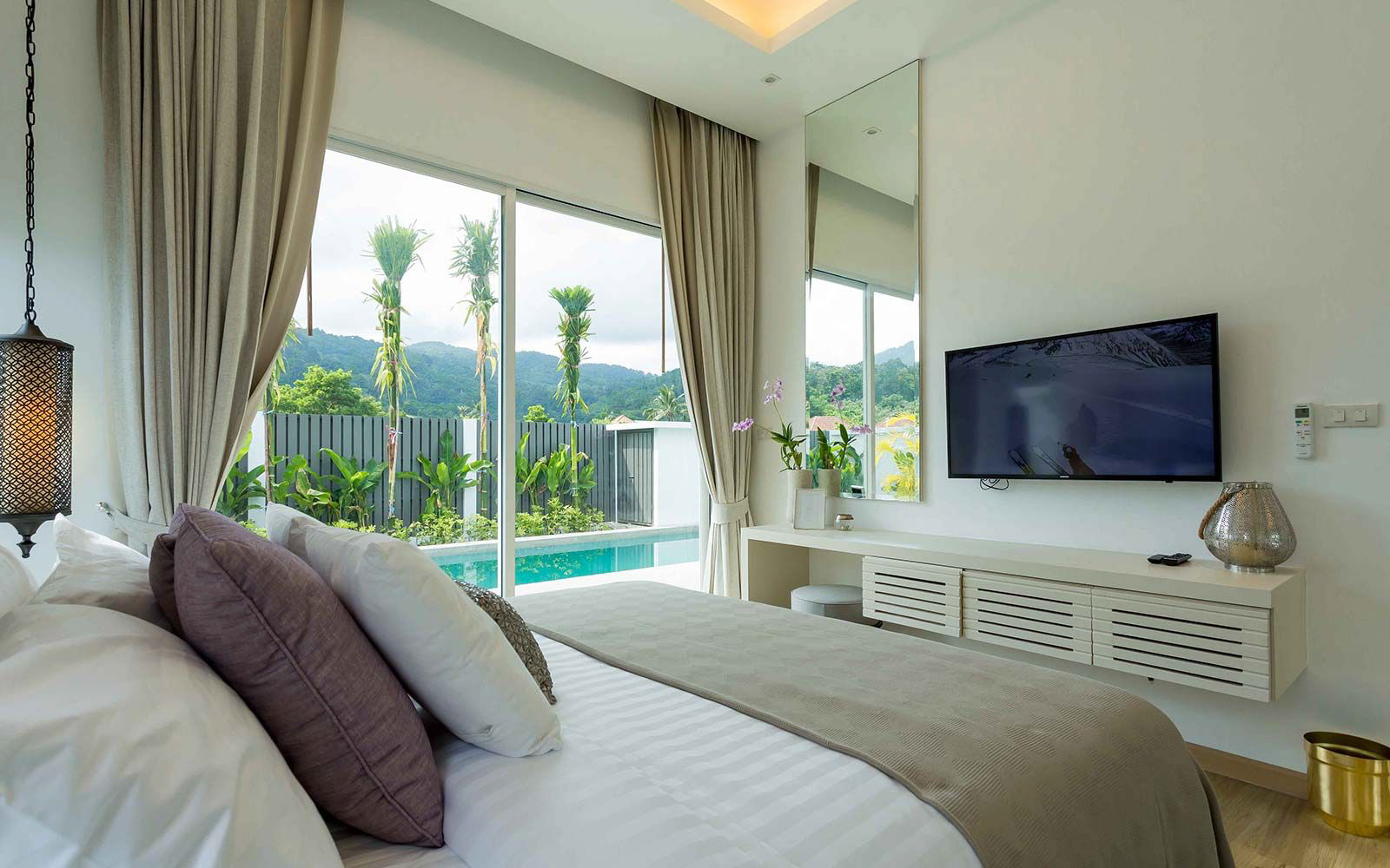 Exterior view of Beautiful 2-Bedroom Pool Villa for Sale in Kamala Garden View, Phuket