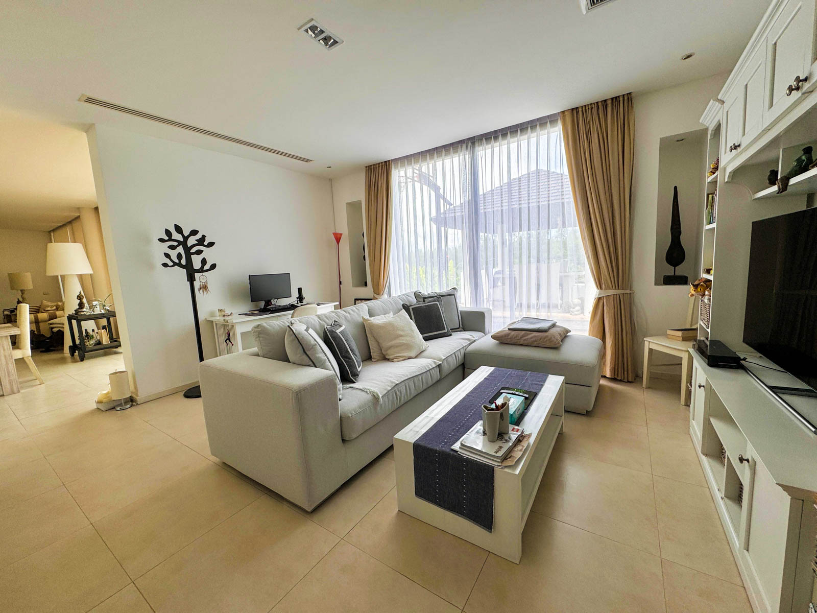 Exterior view of Tropical 2-Bedroom Condo for Sale in Lotus Gardens - Private Plunge Pool - 700m from Layan Beach