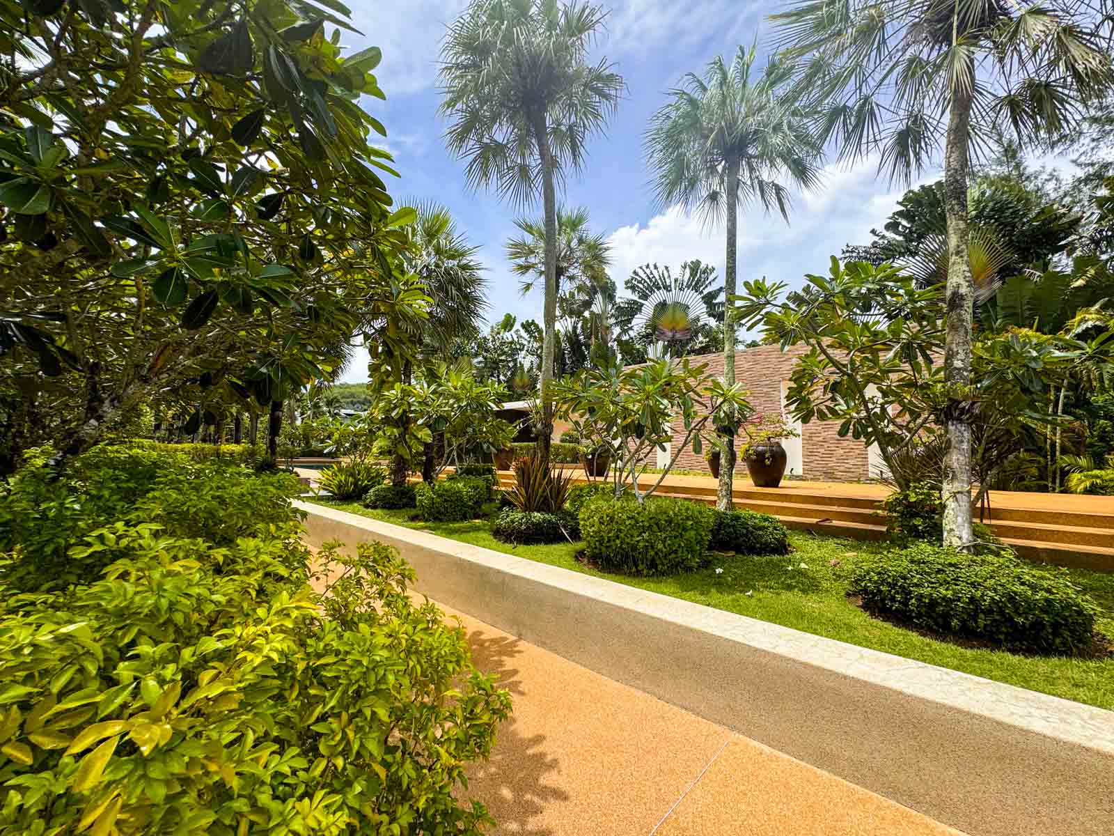 Exterior view of Tropical 2-Bedroom Condo for Sale in Lotus Gardens - Private Plunge Pool - 700m from Layan Beach