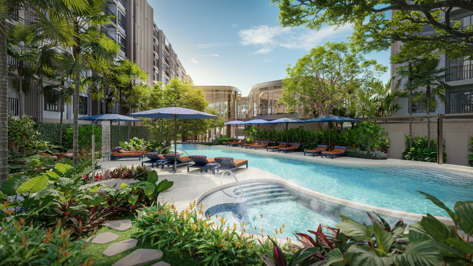 Pet Friendly 1 Bedroom Apartment for Sale at The Base Cherngtalay