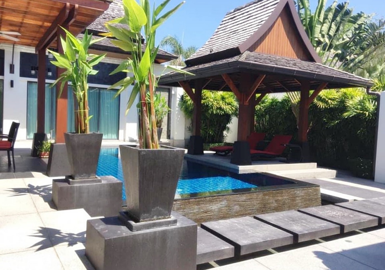 Interior view of 3 Bedroom Resale Pool Villa in Baan Lawadee Near Layan Beach