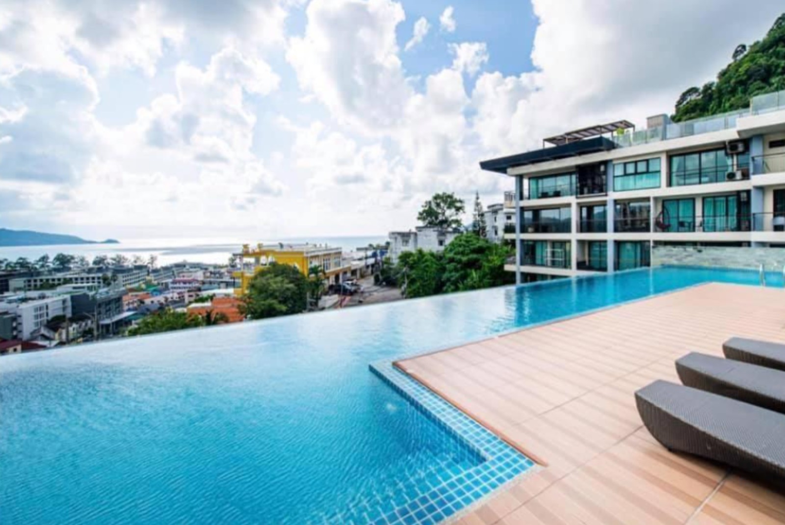 Interior view of 1-Bed Sea View Foreign Freehold Condo for Sale from a Private Owner at The Unity Patong