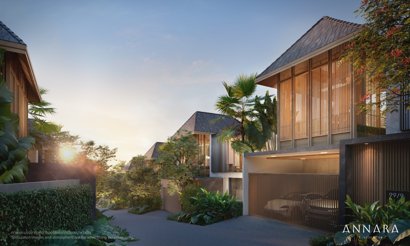 Interior view of 5 Bedroom Private Pool Villas for Sale in Annara Villas, Pasak 8