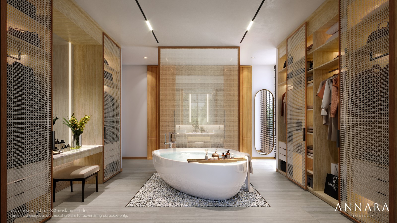 Interior view of 5 Bedroom Private Pool Villas for Sale in Annara Villas, Pasak 8