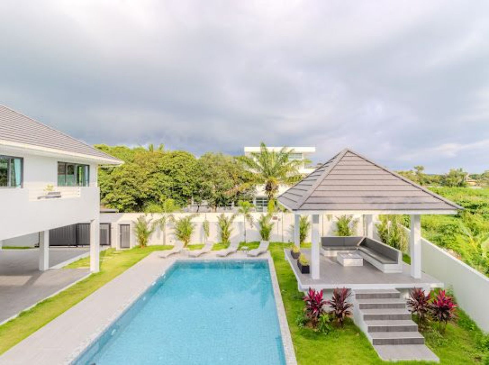 Interior view of Brand New 4 Bedroom Pool Villa with Large Land Plot for Sale in Rawai