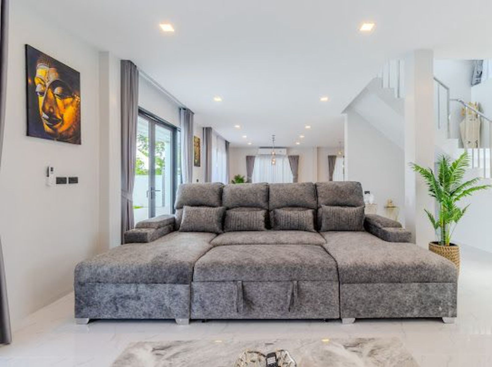Interior view of Brand New 4 Bedroom Pool Villa with Large Land Plot for Sale in Rawai