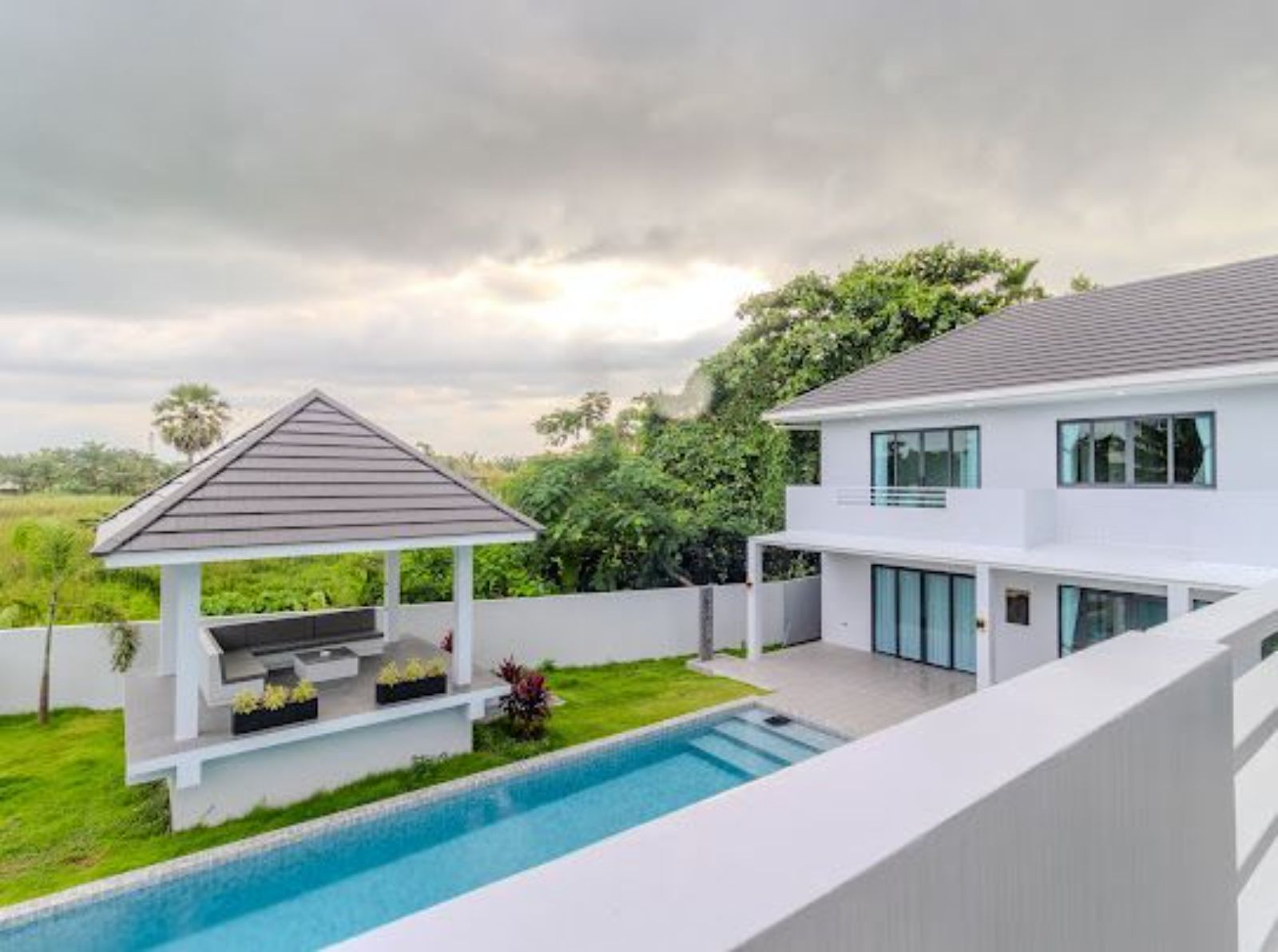 Interior view of Brand New 4 Bedroom Pool Villa with Large Land Plot for Sale in Rawai