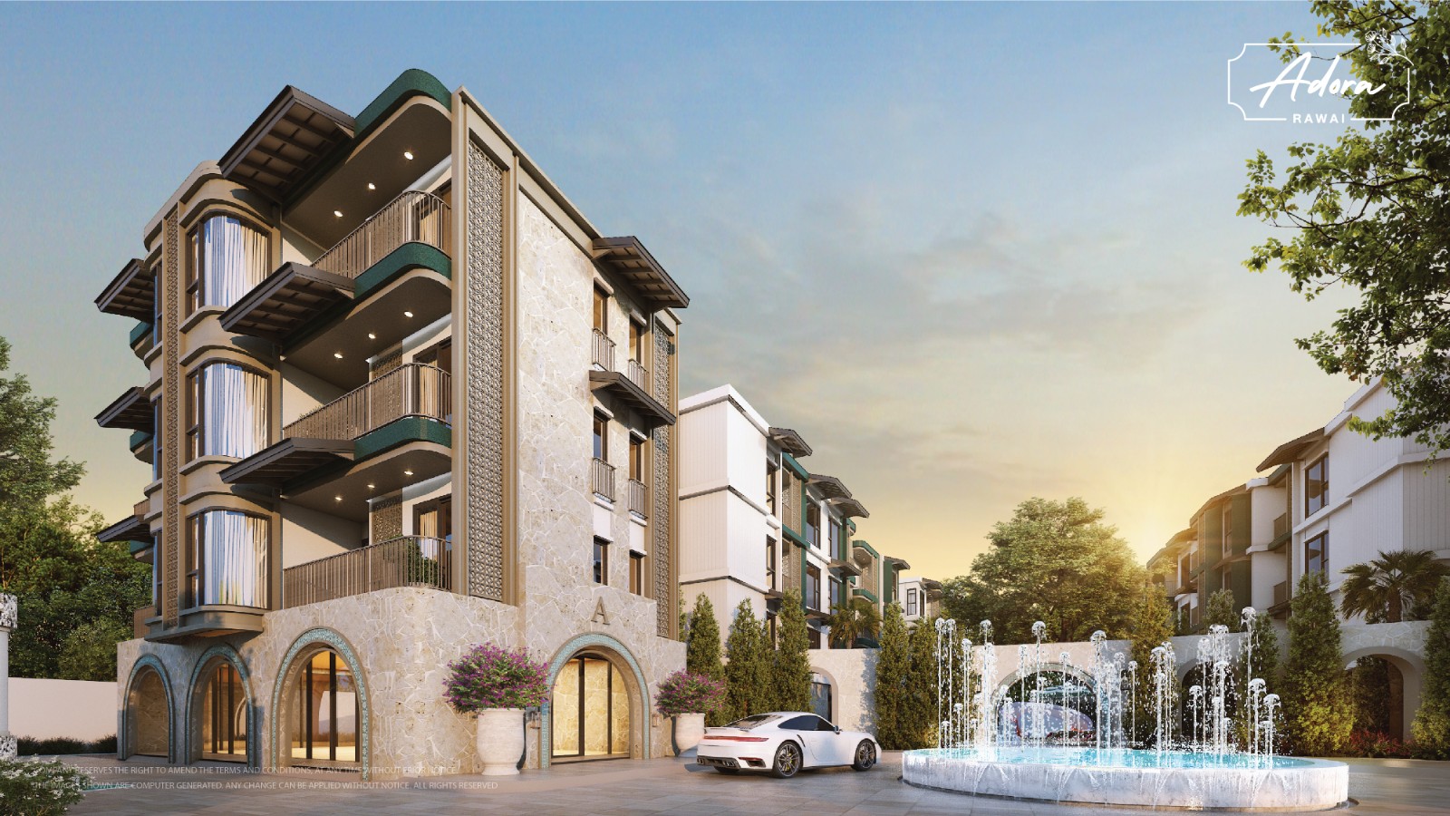 Interior view of 2 Bedroom Apartment for Sale at The Title Adora, Rawai