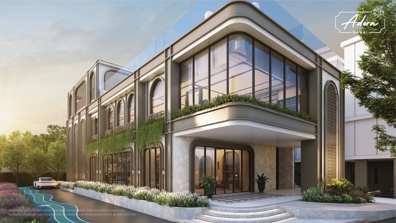 Interior view of 2 Bedroom Apartment for Sale at The Title Adora, Rawai