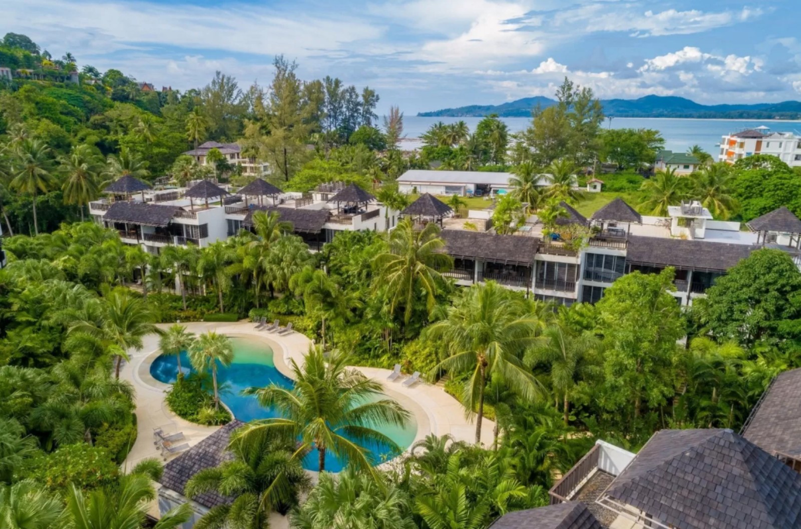 Interior view of 2 Bedroom Penthouse with a Rooftop for Sale in Bangtao Beach Gardens