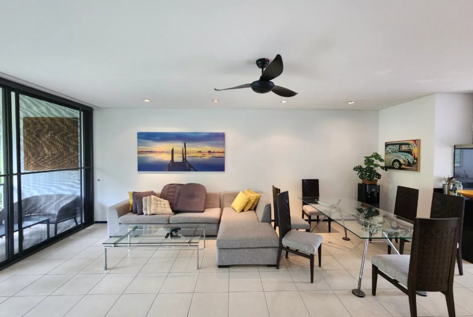 Interior view of 2 Bedroom Penthouse with a Rooftop for Sale in Bangtao Beach Gardens