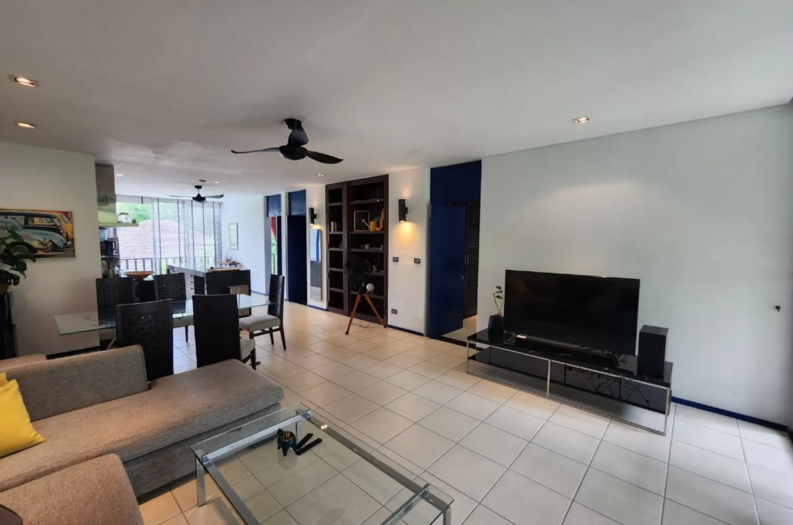 Interior view of 2 Bedroom Penthouse with a Rooftop for Sale in Bangtao Beach Gardens