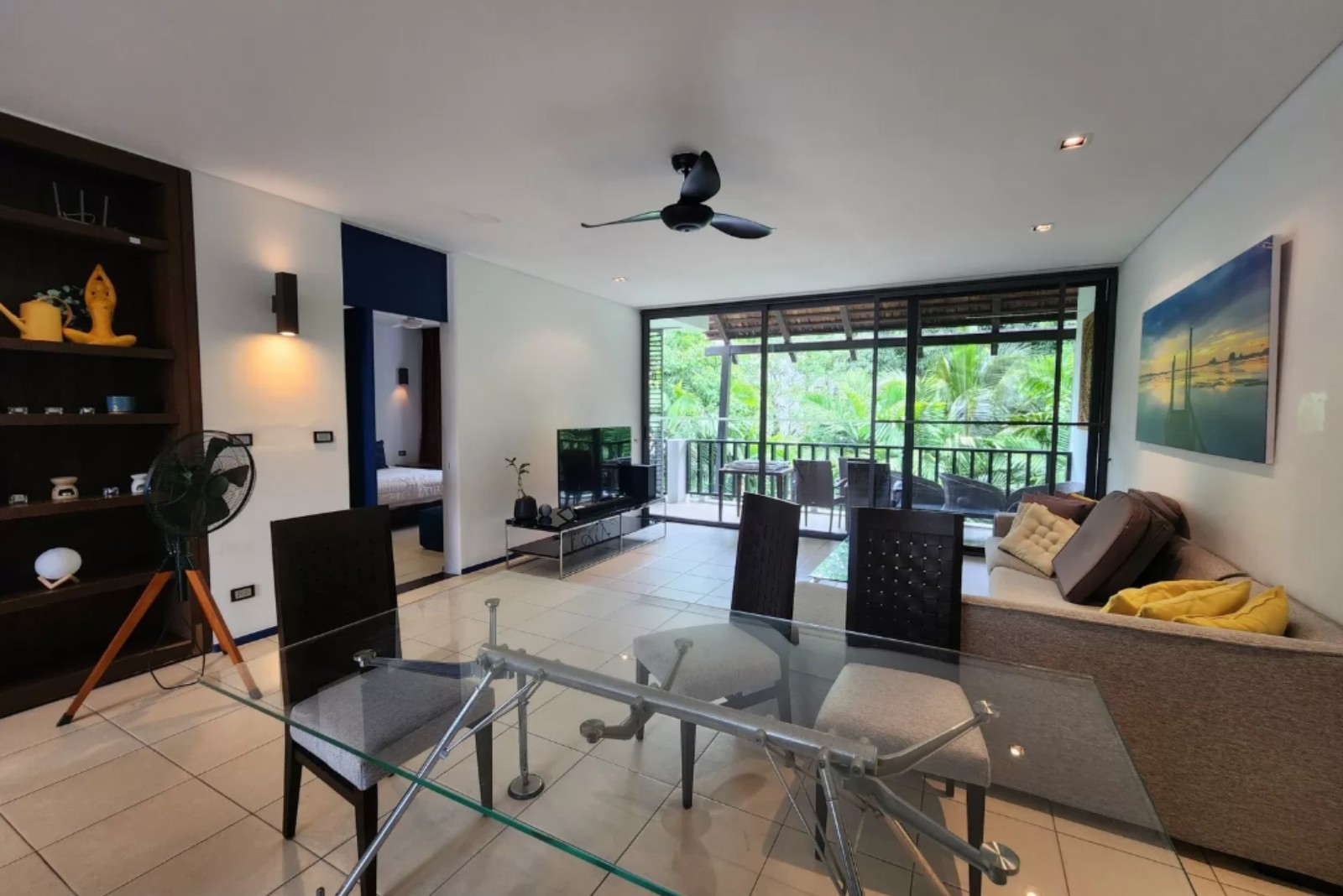 Interior view of 2 Bedroom Penthouse with a Rooftop for Sale in Bangtao Beach Gardens