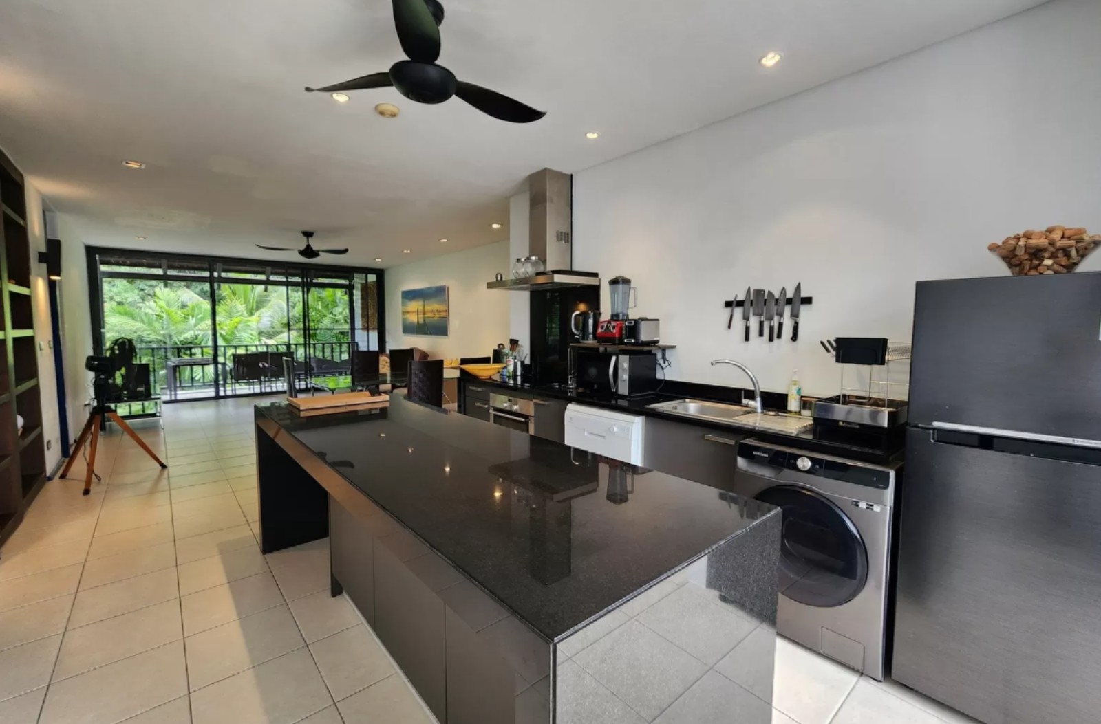 Interior view of 2 Bedroom Penthouse with a Rooftop for Sale in Bangtao Beach Gardens