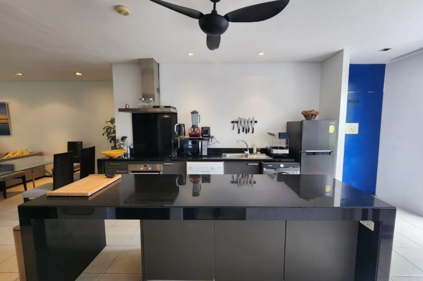 Interior view of 2 Bedroom Penthouse with a Rooftop for Sale in Bangtao Beach Gardens