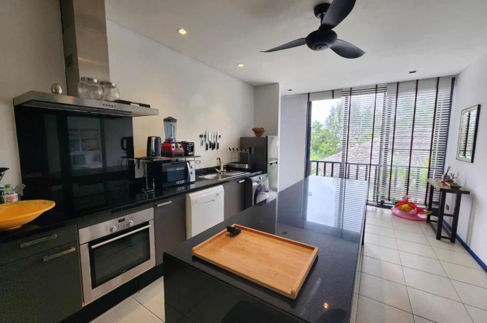 Interior view of 2 Bedroom Penthouse with a Rooftop for Sale in Bangtao Beach Gardens