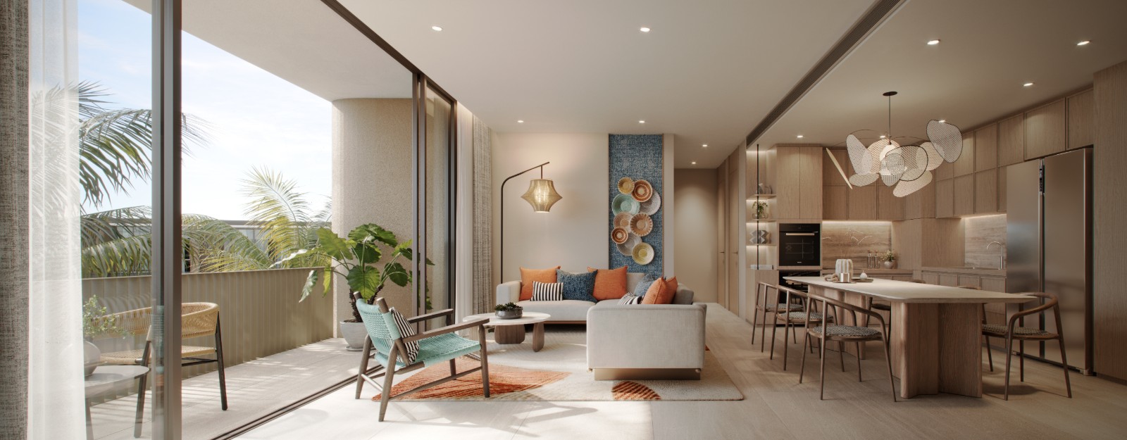 Interior view of 2 Bedroom Apartment for Sale at Peylaa, Bangtao
