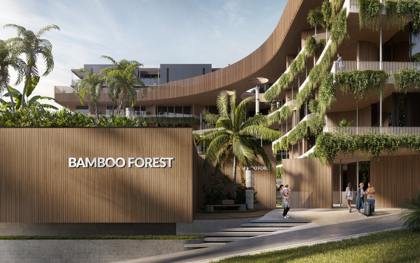 Interior view of Spacious 1 Bedroom Apartment for Sale at Bamboo Forest Condominium