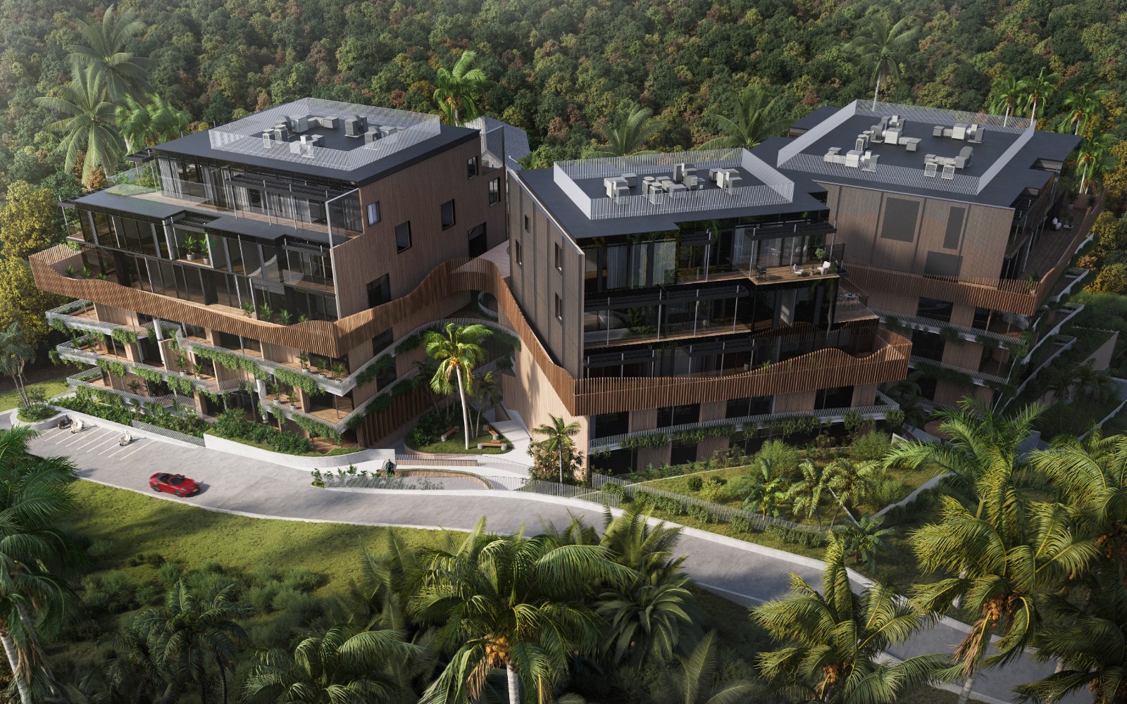 Interior view of Spacious 1 Bedroom Apartment for Sale at Bamboo Forest Condominium