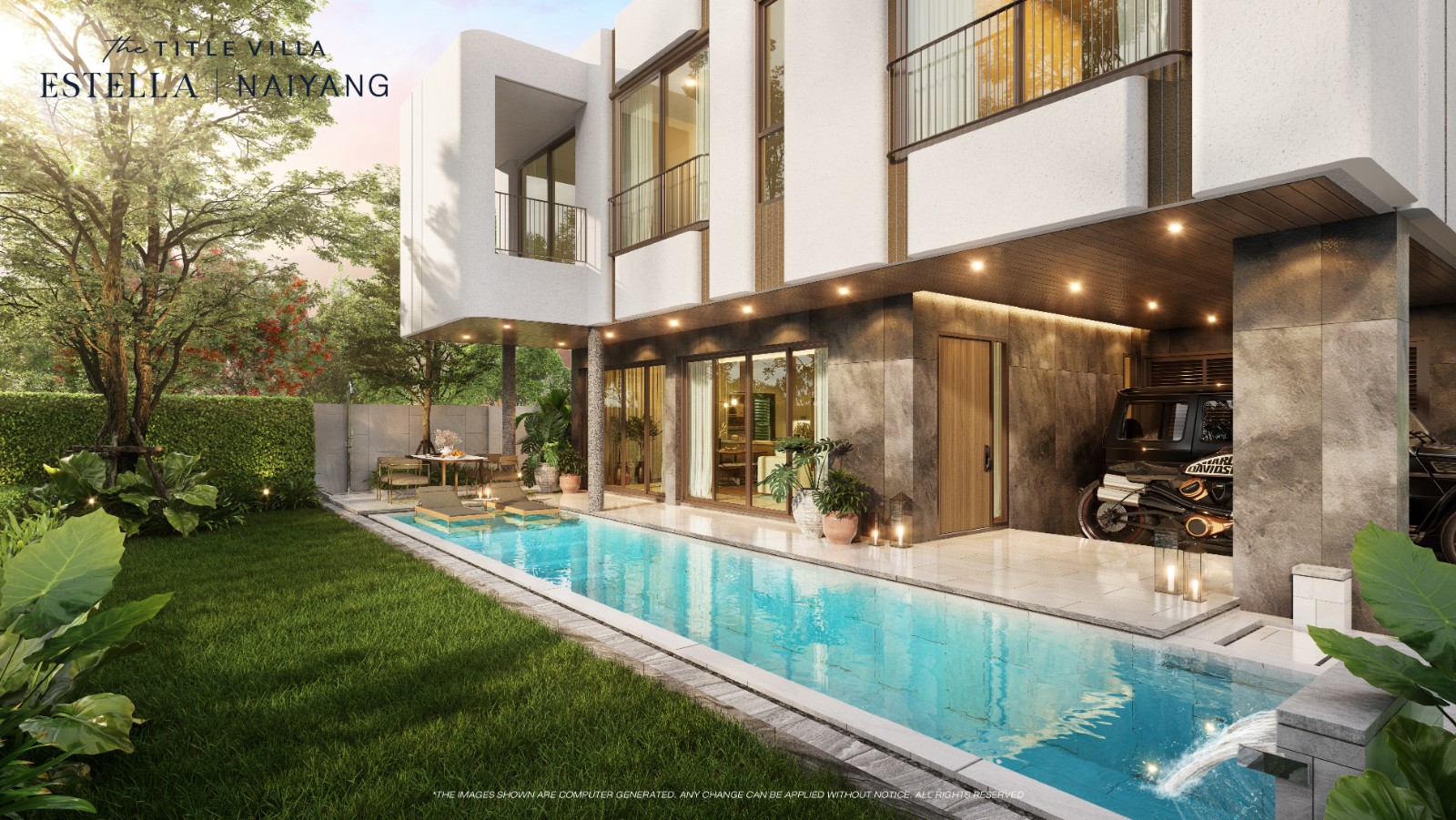 SOLD OUT: 3 Bedroom Estella Pool Villa Walking Distance to Naiyang Beach