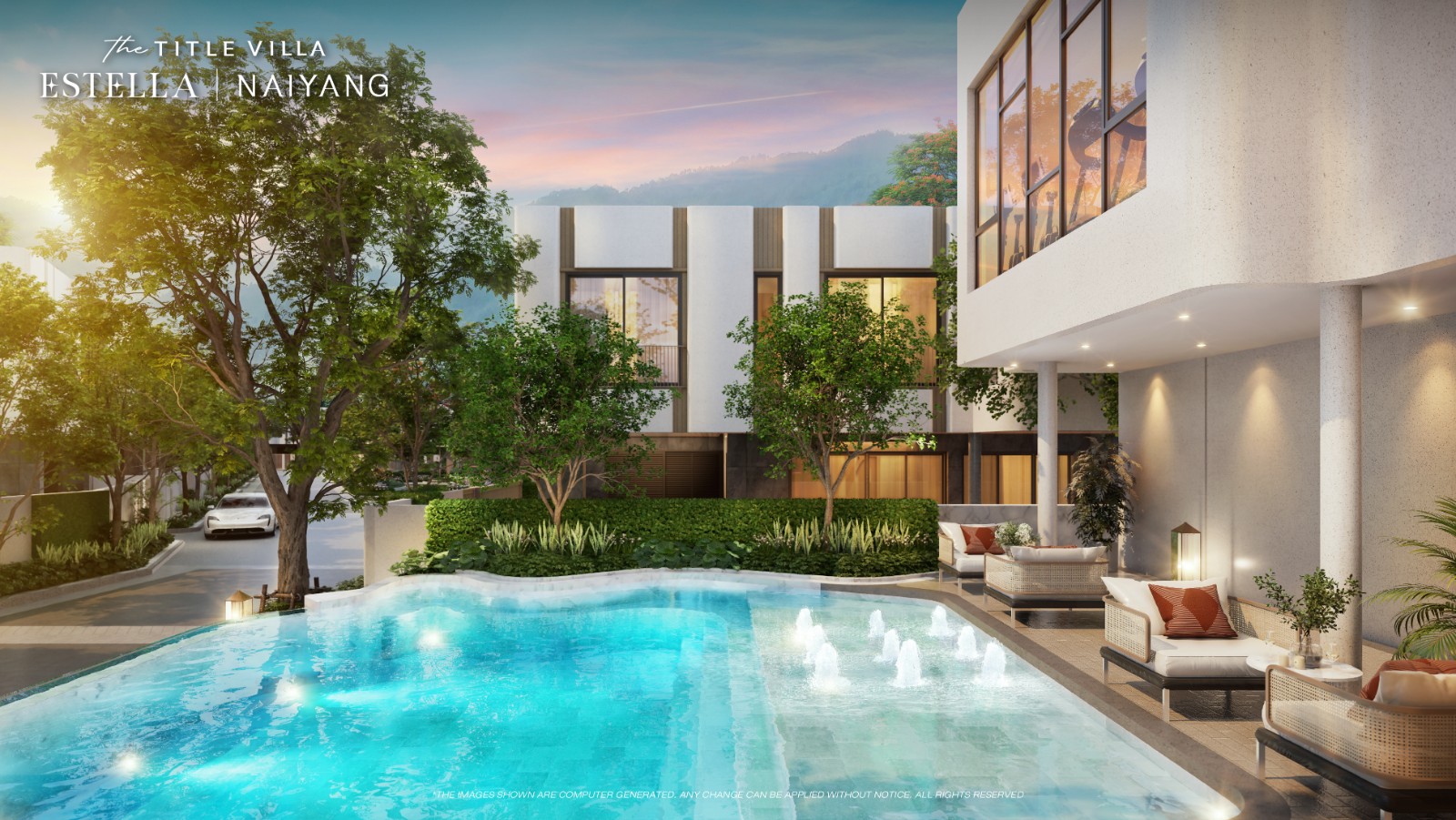 Interior view of SOLD OUT: 3 Bedroom Estella Villa with Large Land Plot Walking Distance to Naiyang Beach
