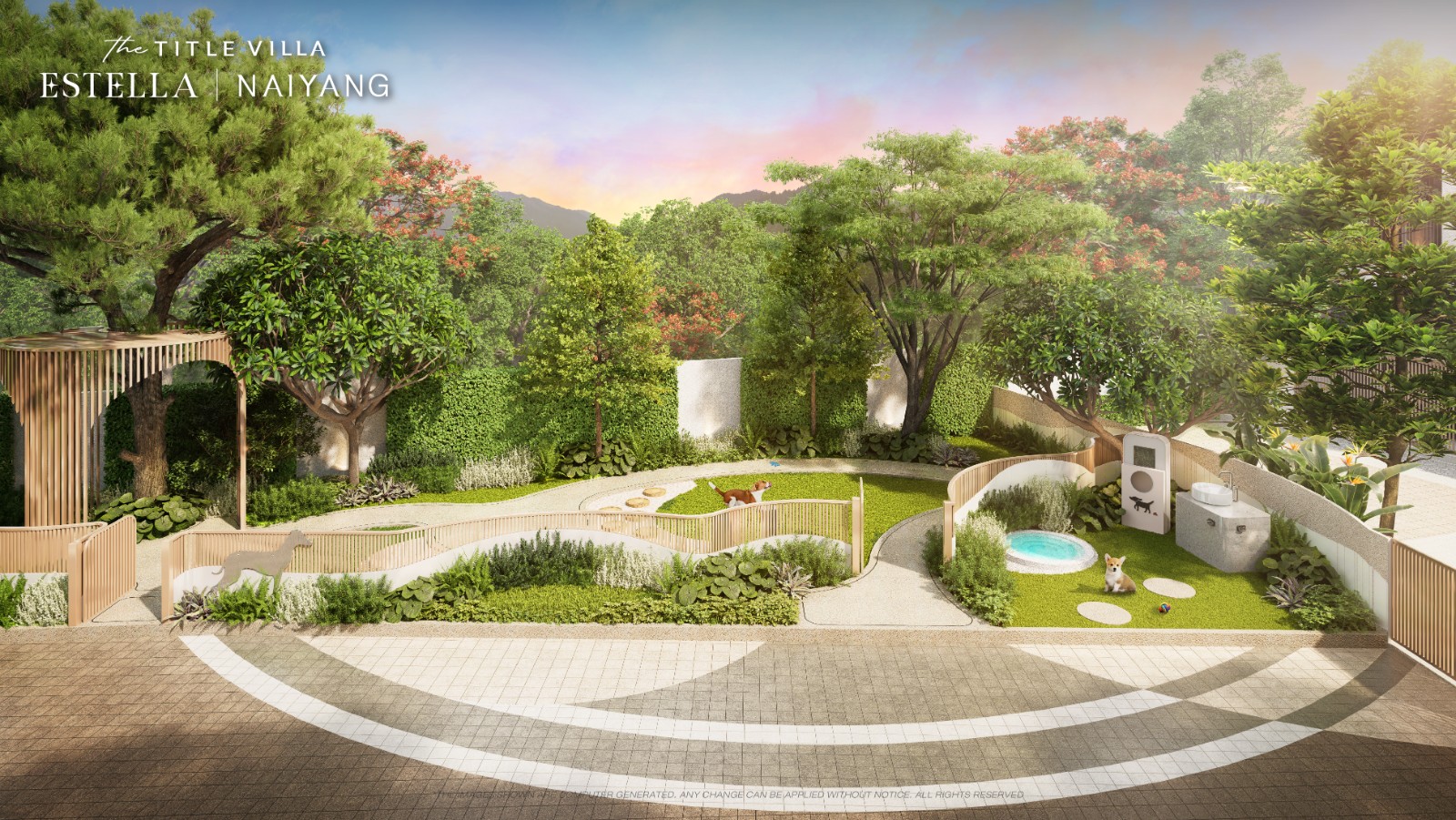 Interior view of SOLD OUT: 3 Bedroom Estella Villa with Large Land Plot Walking Distance to Naiyang Beach