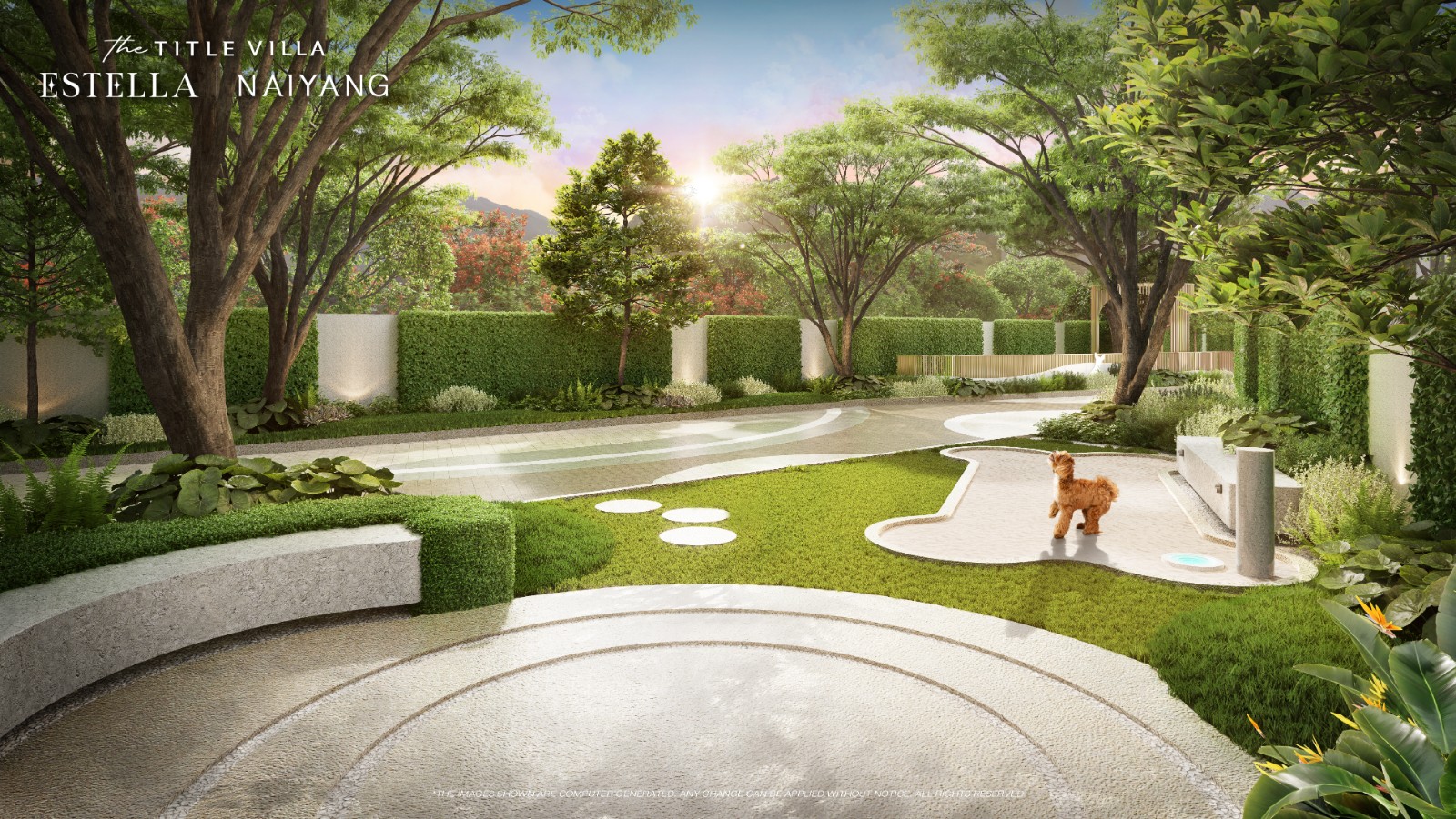 Interior view of SOLD OUT: 3 Bedroom Estella Villa with Large Land Plot Walking Distance to Naiyang Beach