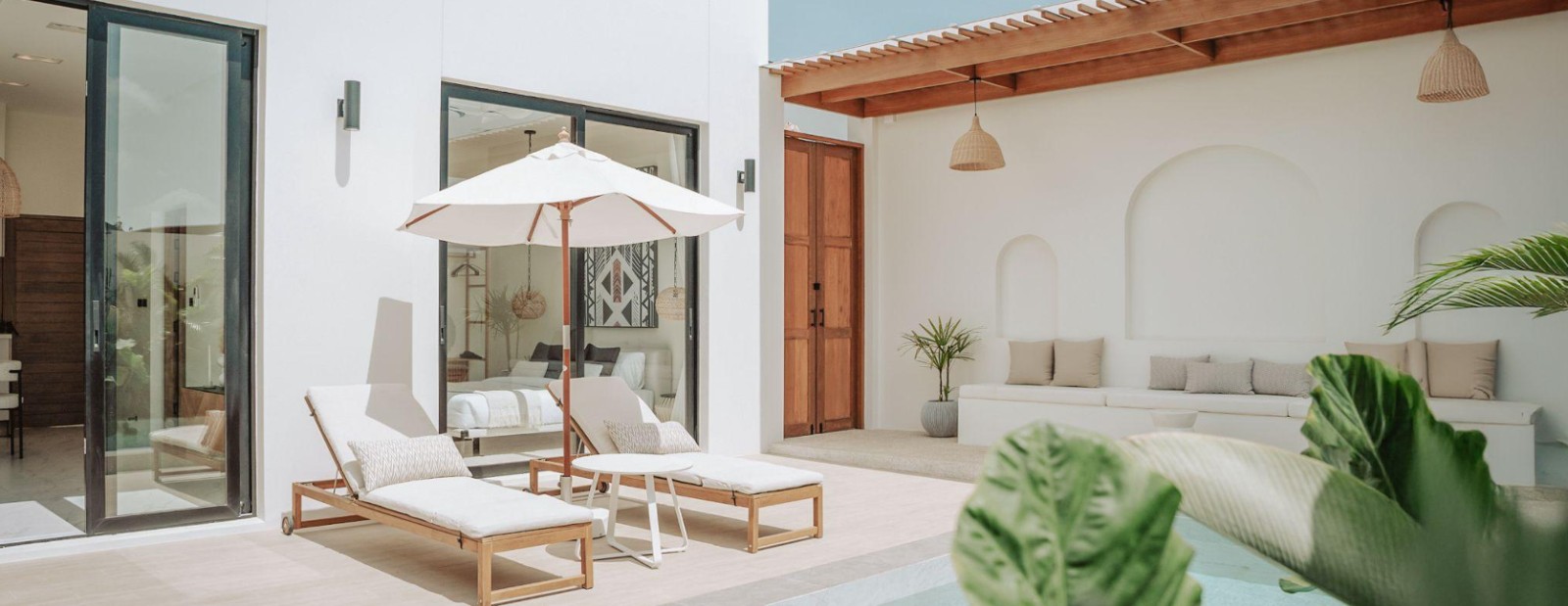Interior view of 2 Bedroom Private Pool Villa in Skhai Sunrise Lake, Manik - Villa Palas