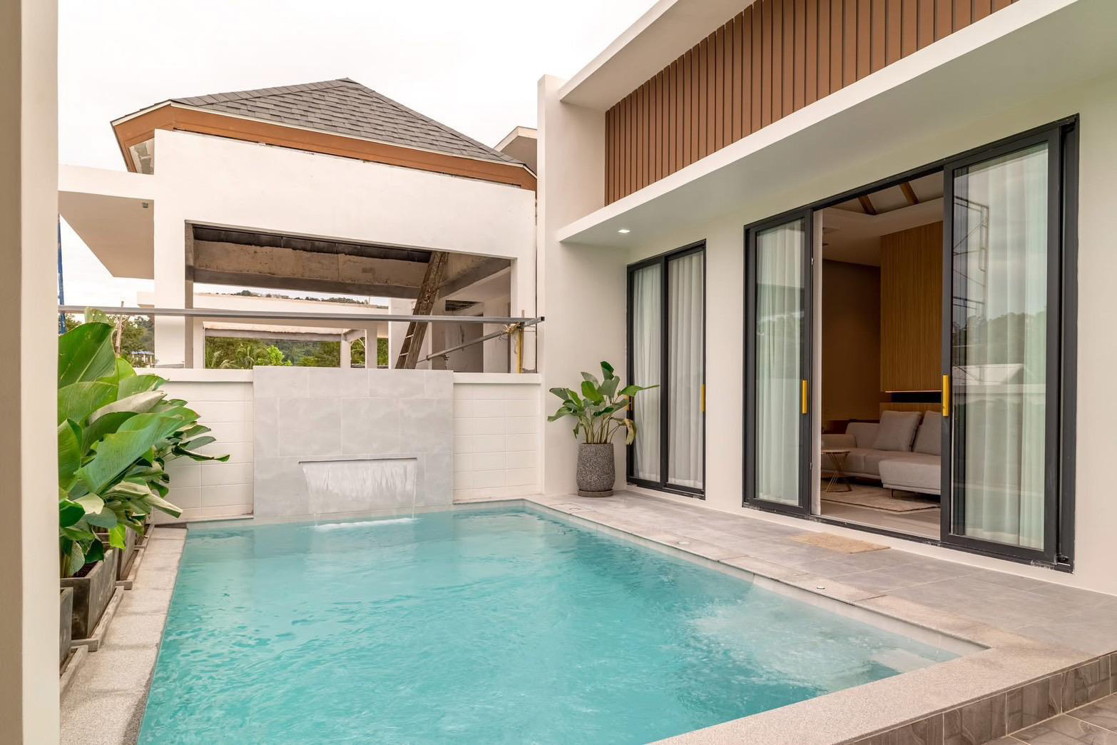 Interior view of Elegant 2-Bedroom Pool Villa for Sale in Narinsaya Villas, Nai Yang, Phuket