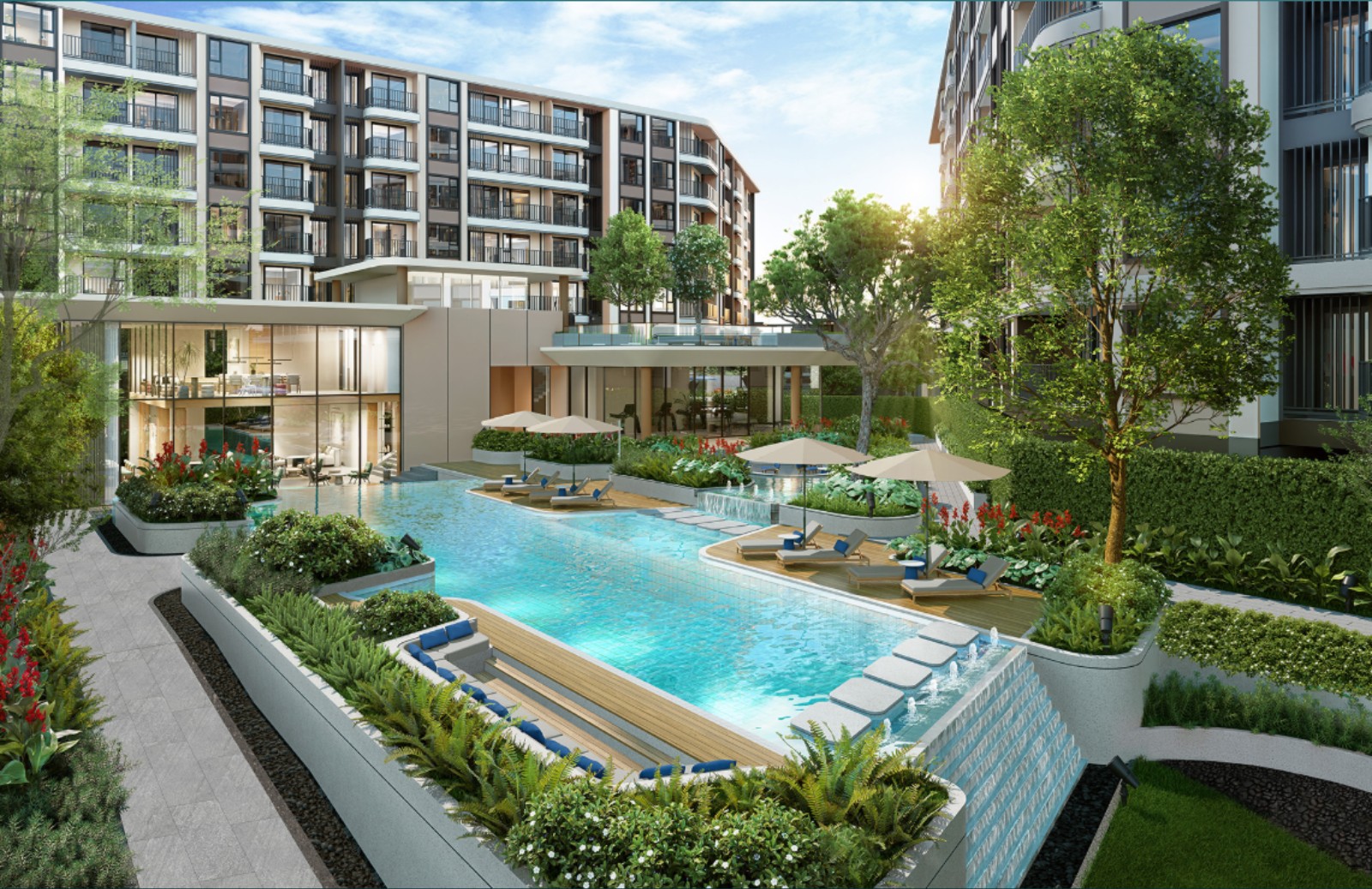 Interior view of 2 Bedroom Apartment for Sale at SO Lagoon - Affordable Luxury in Bangtao