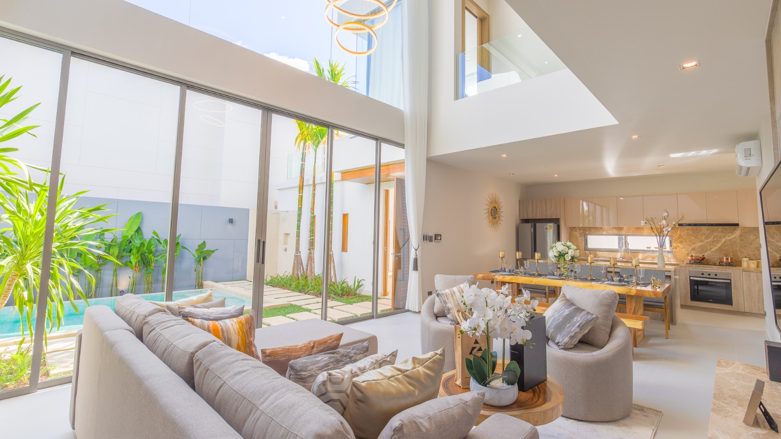 3 Bedroom Private Pool Villa with Large Plot at Zenithy Connext on Pasak 8 in Cherngtalay