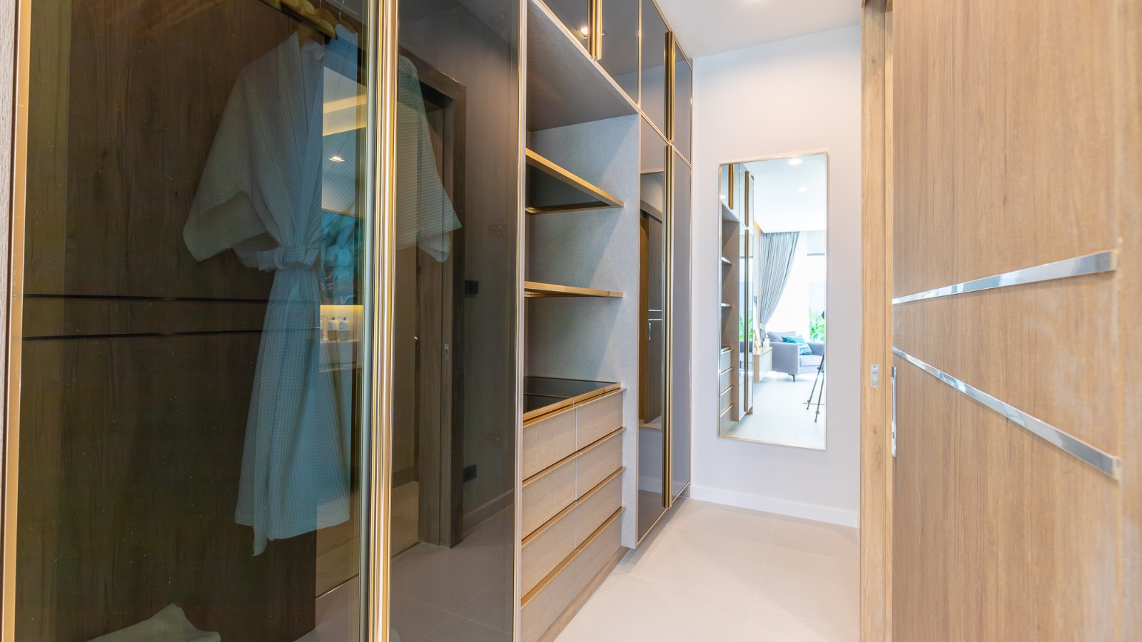 Interior view of 3 Bedroom Private Pool Villa with Large Plot at Zenithy Connext on Pasak 8 in Cherngtalay