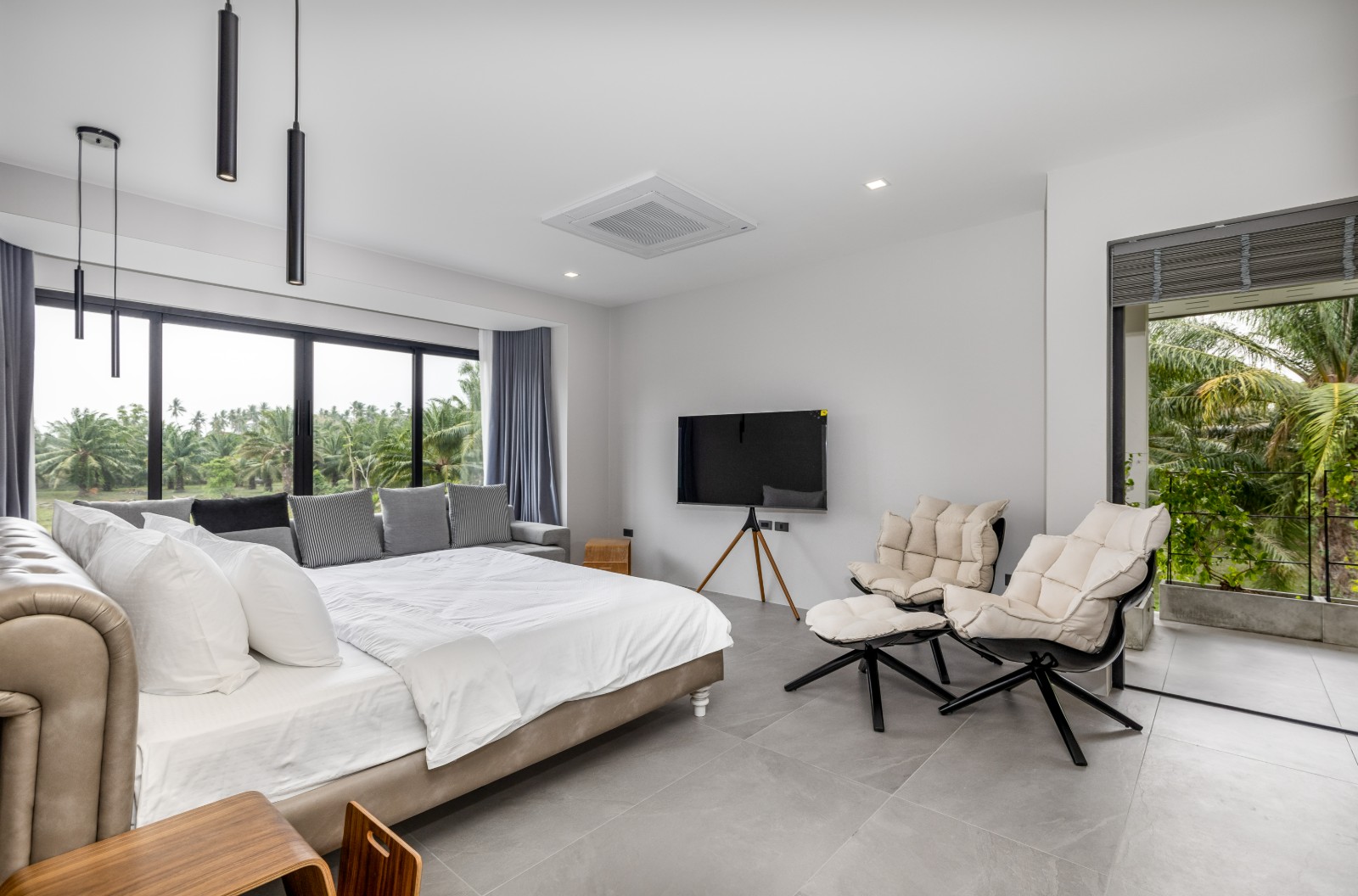 Interior view of Modern 4-Bed Private Pool Villa on Massive 1,332 sqm Plot for Sale on Cape Yamu
