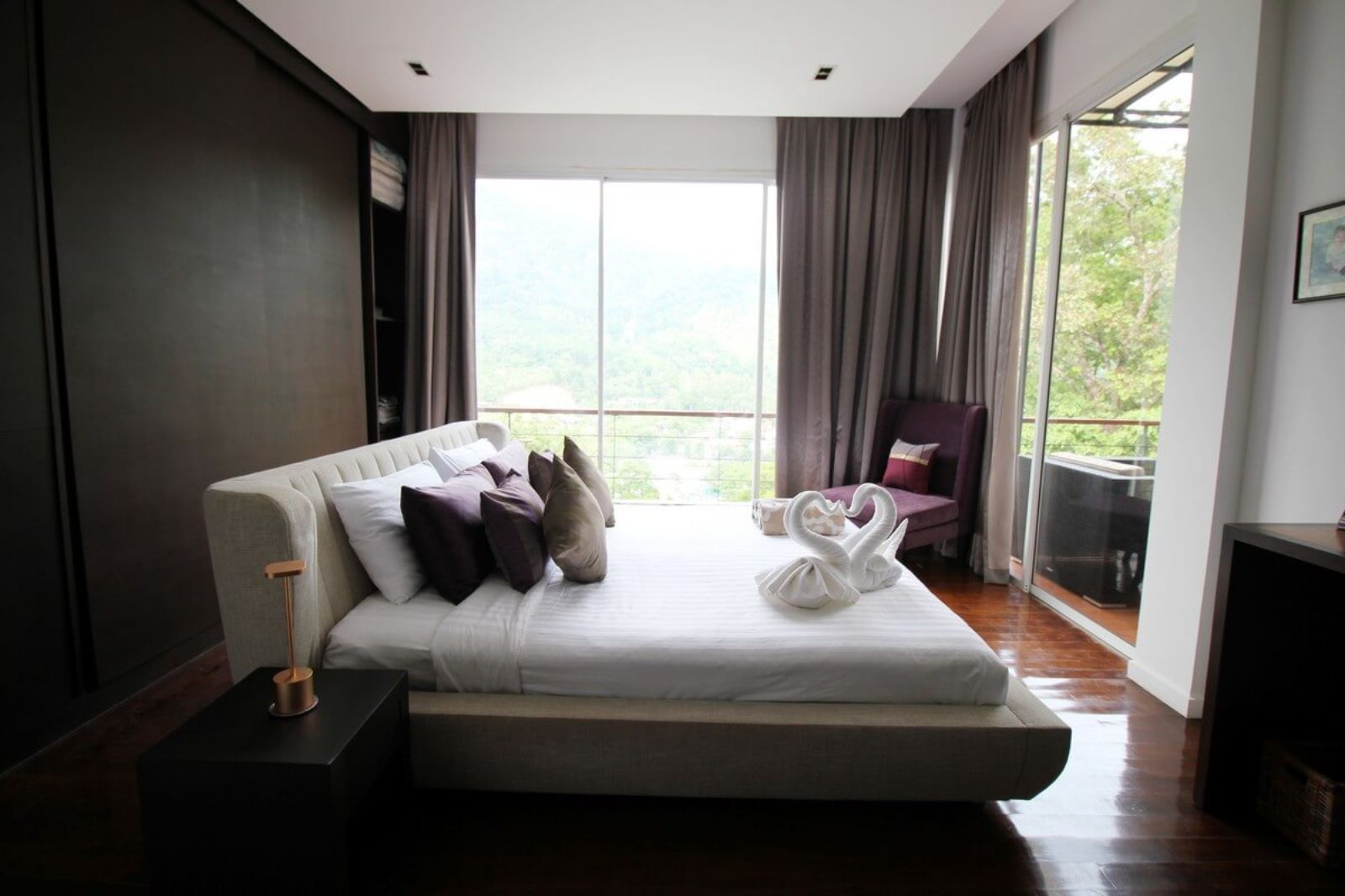 Interior view of 2 Bedroom Penthouse with Rooftop Jacuzzi and Mountain Views in Kamala, Phuket