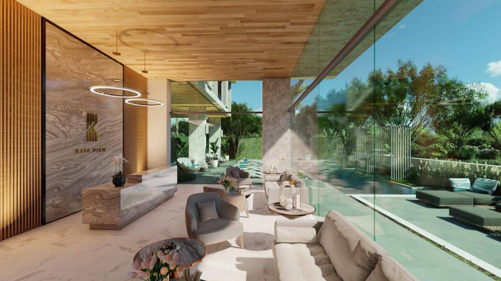 Interior view of 2 Bedroom Apartment for Sale at Kata View Condominium