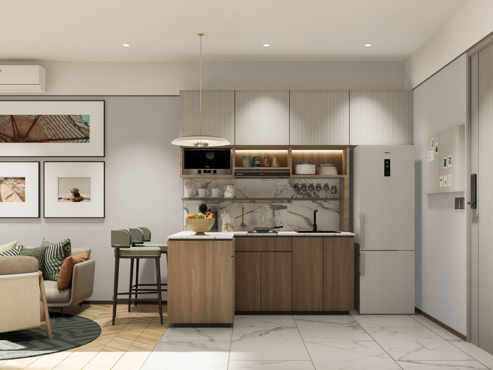 Interior view of 1 Bedroom Condo for Sale at Lavisco Living, Nai Yang Beach