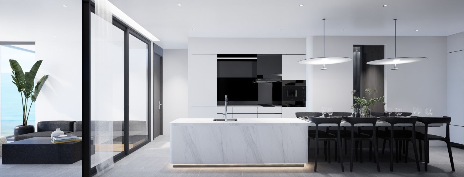 Interior view of 2 Bedroom Apartment for Sale at Citygate de Phuket Condominium