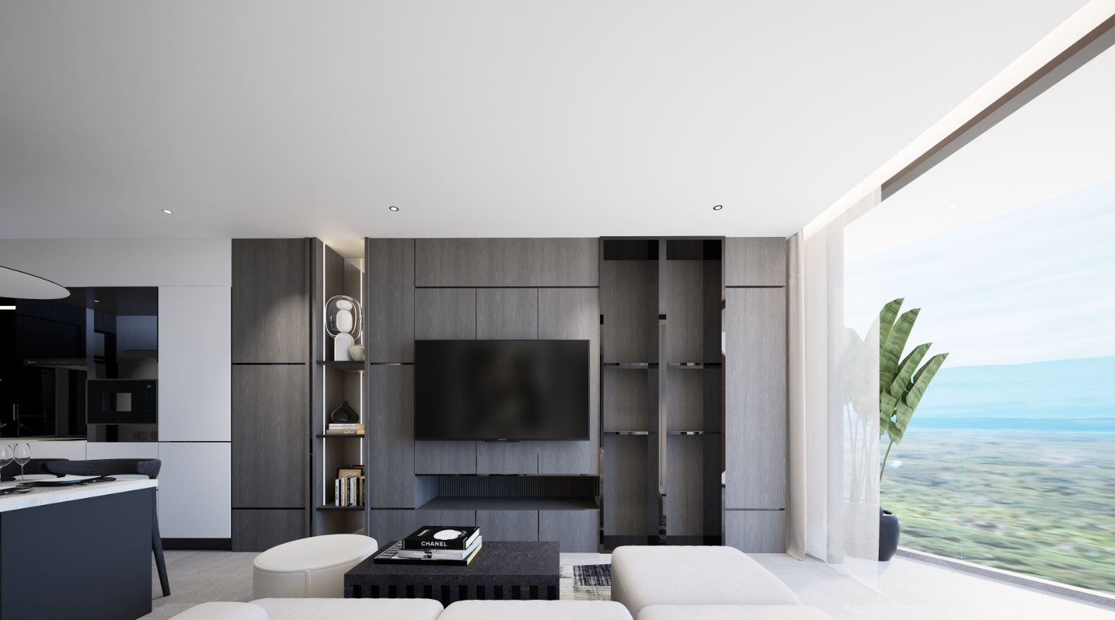 Interior view of 3 Bedroom Apartment for Sale at Citygate de Phuket Condominium